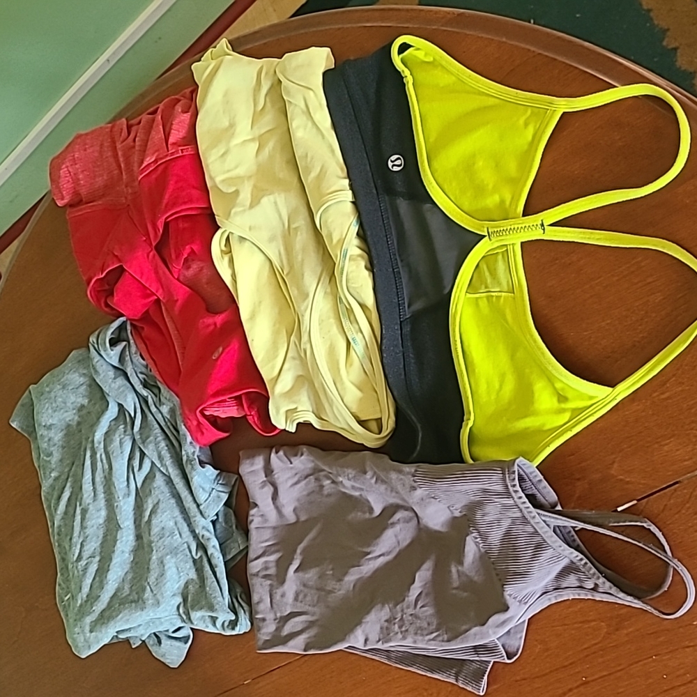 Five M Activewear Tops - Lululemon, Nike, Lole